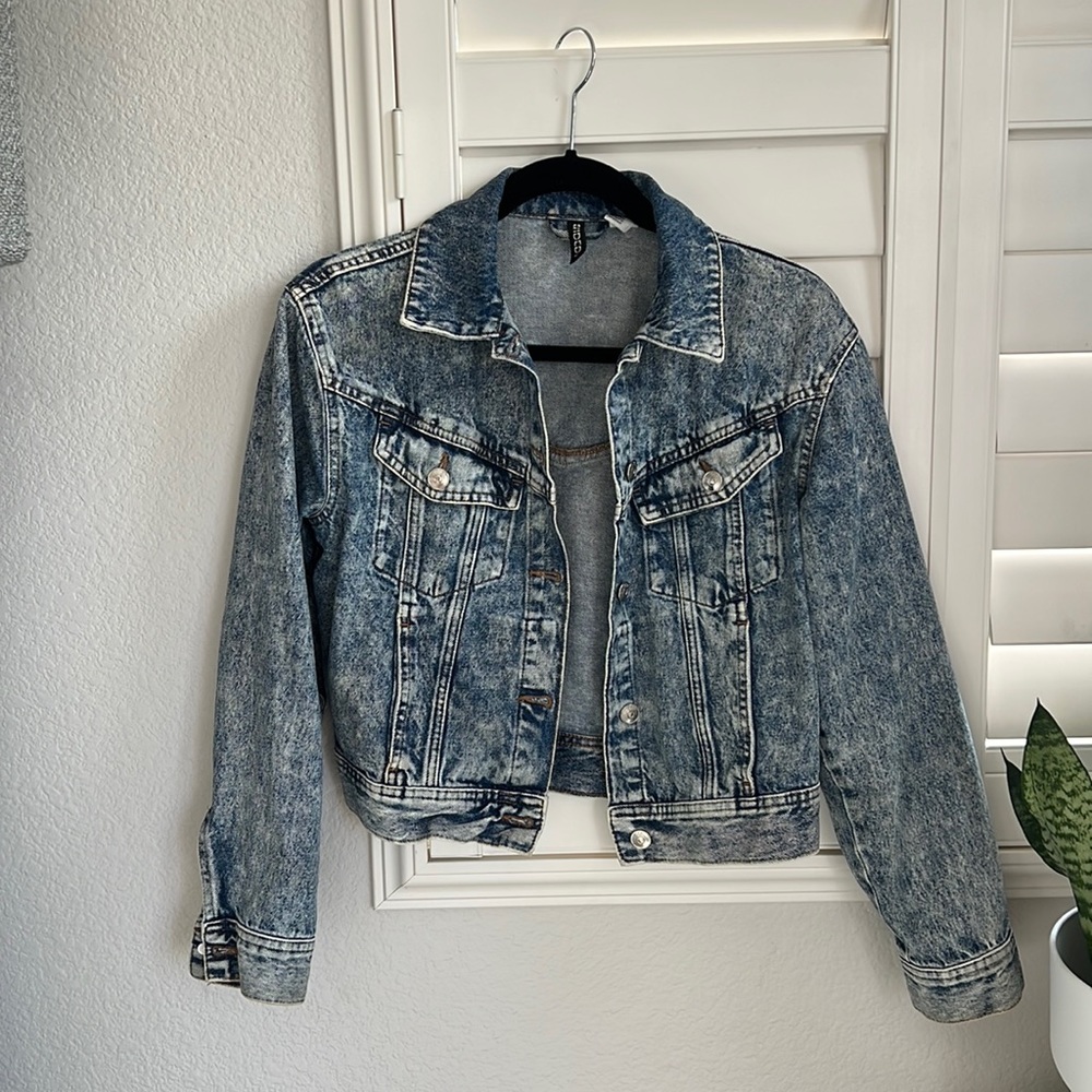Divided by H&M denim jacket size XS